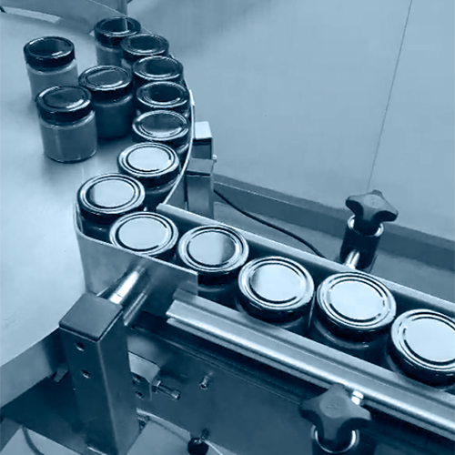 Linie automată de etichetare Alunette Linie automată de etichetare Alunette